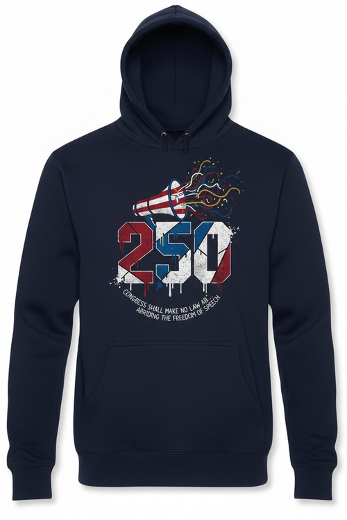 250 Drip - Navy Hoodie