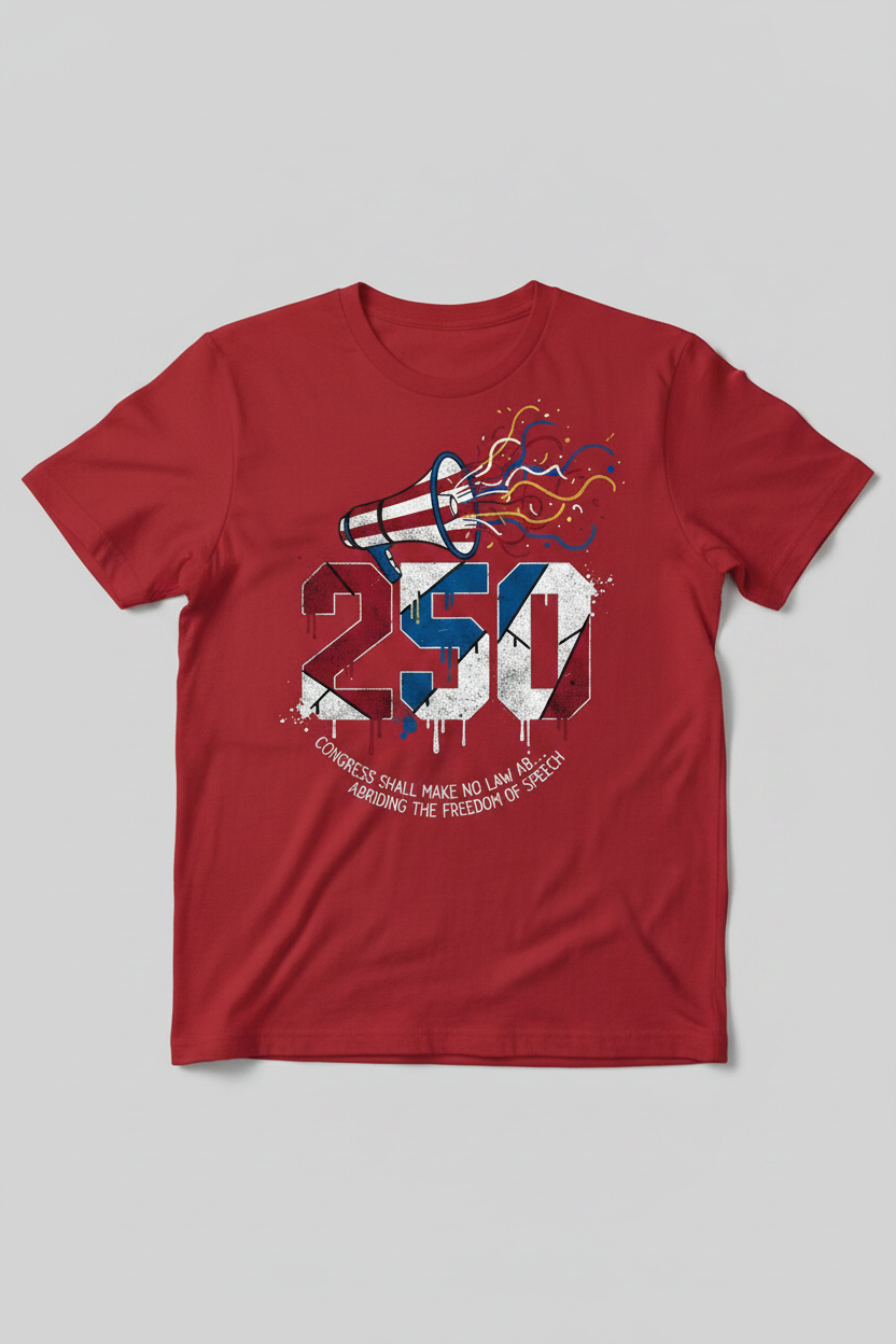 250 Drip - Red Tee