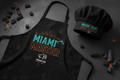 Miami Heat Master BBQ Apron and Chef Hat Set by Unmuted Apparel