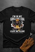 I'm In My Grilling Era Black Dad Edition Black Tee