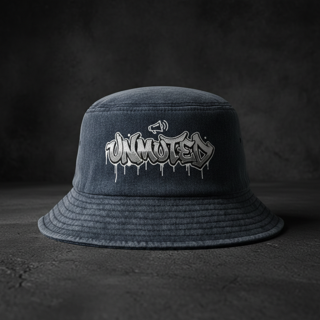 Teen Bucket Hat - Navy Blue