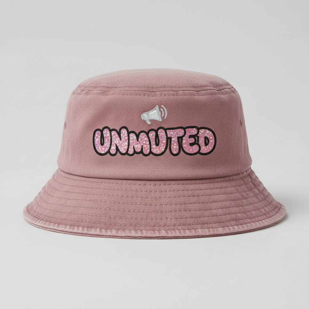 Teen Bucket Hat - Dusty Rose