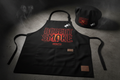 Desert Smoke BBQ Apron and Chef Hat Set by Unmuted Apparel