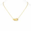 Unmuted Megaphone Necklace - Gold
