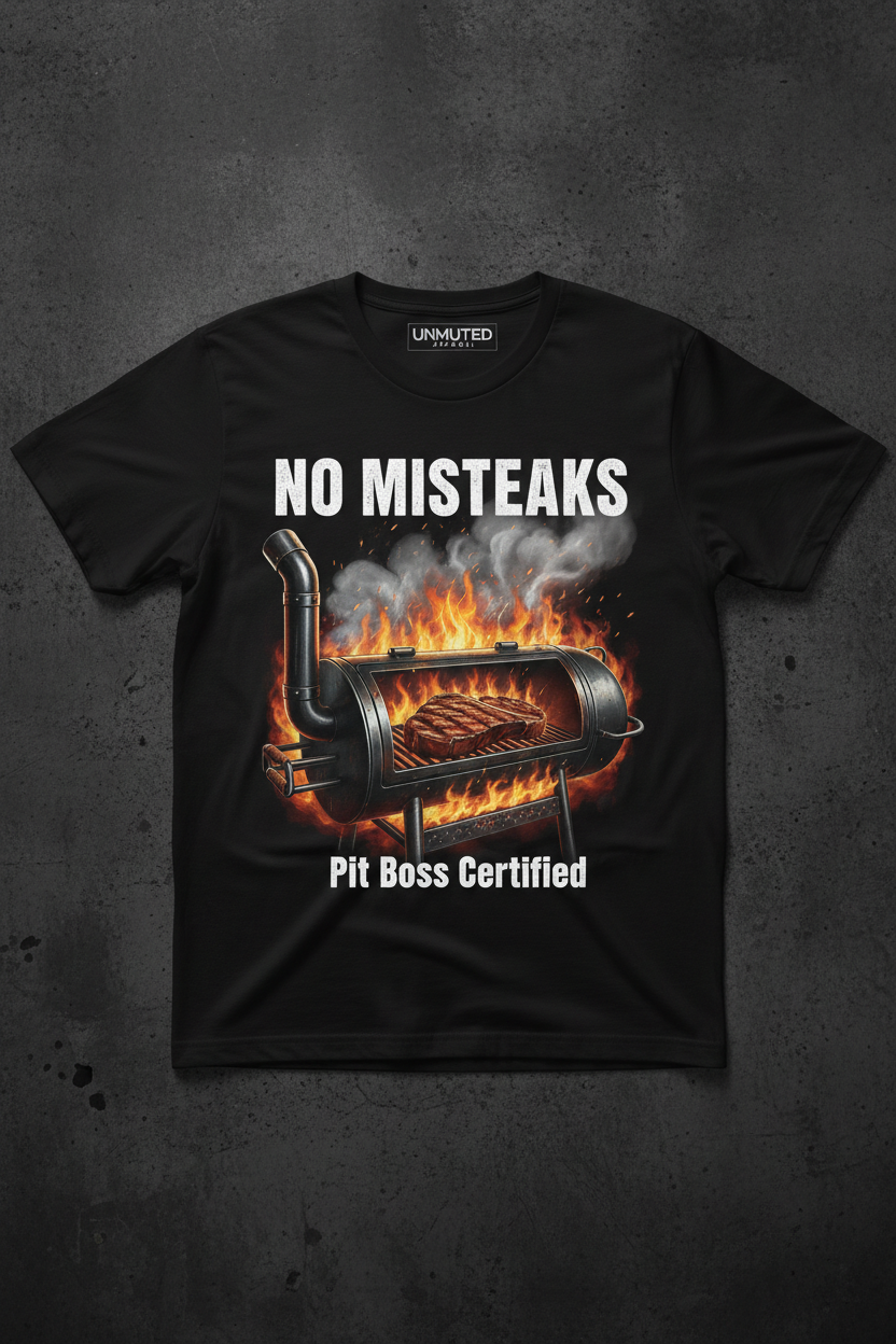 No Misteaks Pit Boss Certified Upgraded Commercial Grill Tee