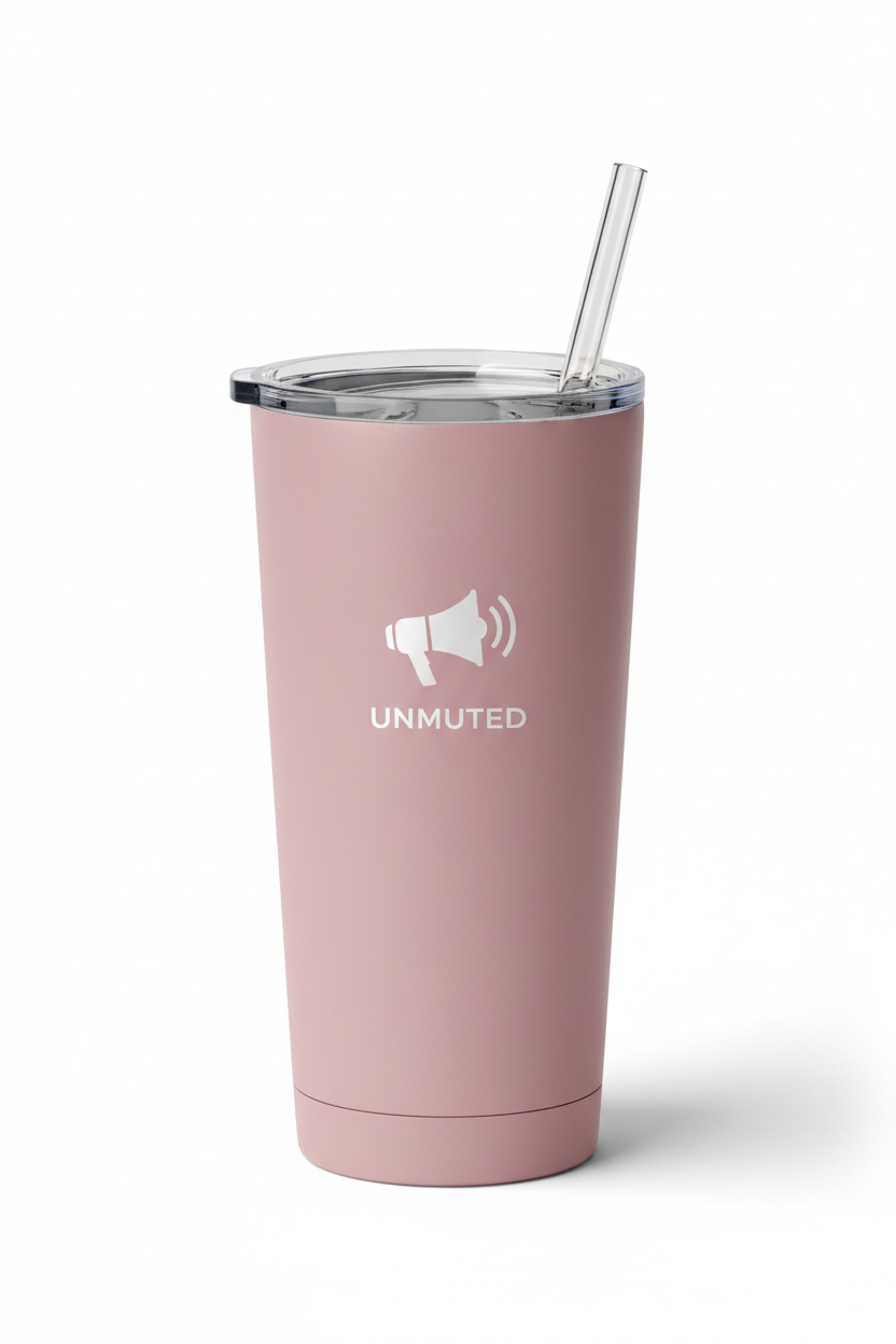 Unmuted Tumbler - Dusty Rose