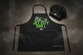 Jet City Grill BBQ Apron and Chef Hat Set by Unmuted Apparel