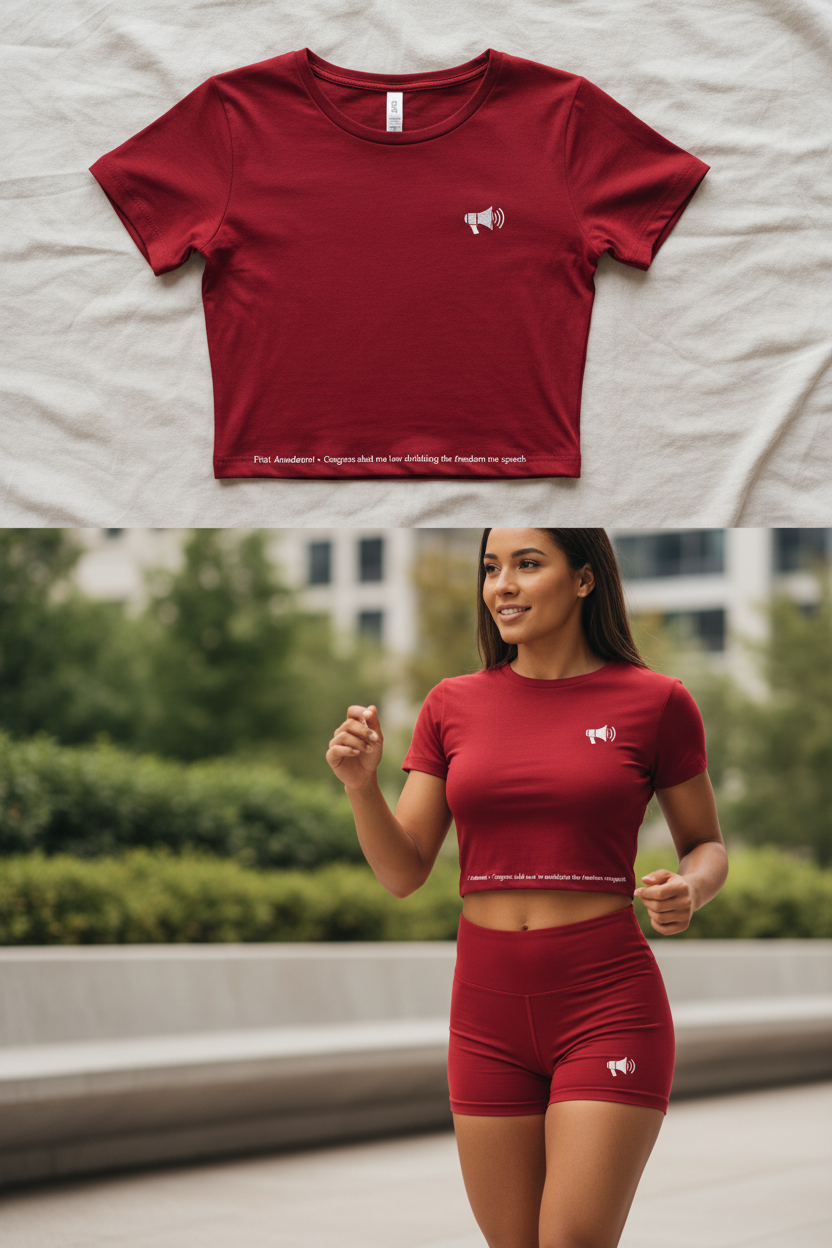 Unmuted Women's 2-Piece Set - Red